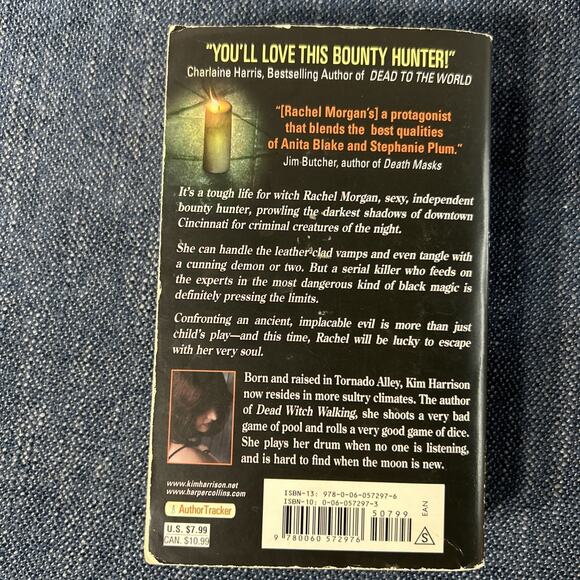 KIM HARRISON LOT OF 4 Paperbacks Rachel Morgan Paranormal Mystery Romance - Picture 8 of 15